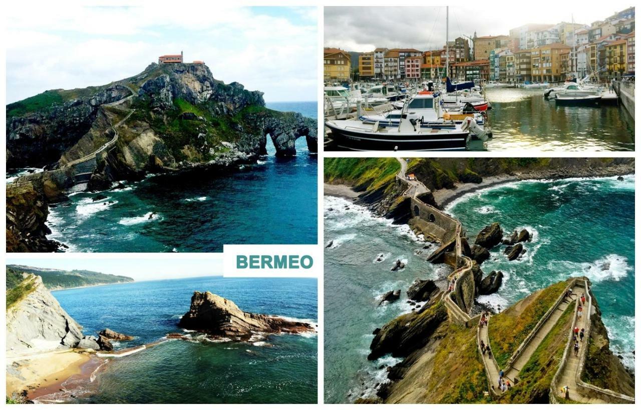 Апартаменти Bermeo Y Urdaibai - Parking-Ascensor - Wifi - Tranquilo Екстер'єр фото
